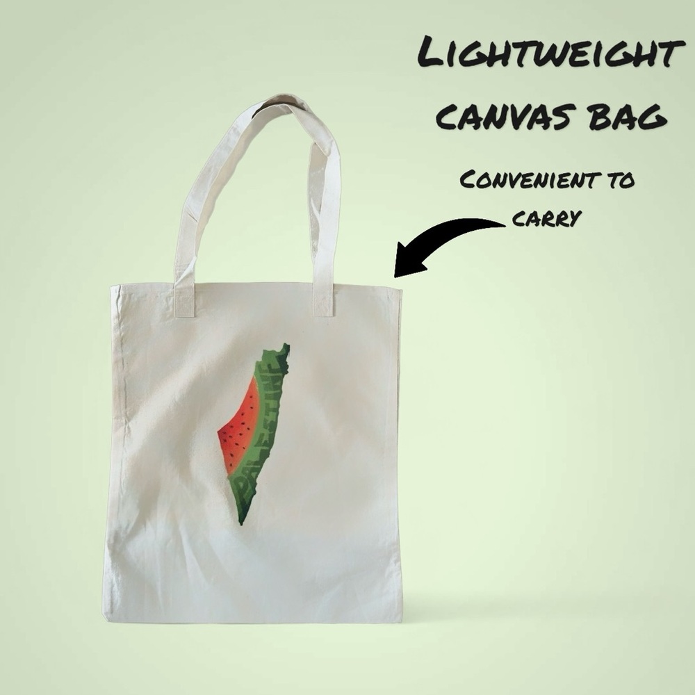 Watermelon palestine tote bag